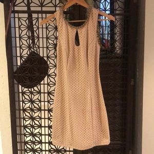 Peach Marineblu Cocktail Dress